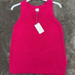 a new day Tops Target A New Day Sleeveless Knit Sweater Tank